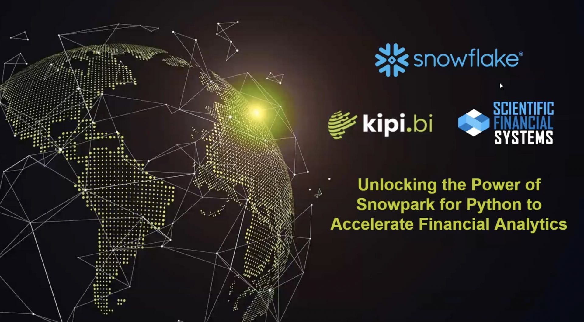 Unlocking the Power of Snowpark for Python: Accelerating Financial Analytics